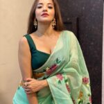 Actress Monalisa looking sexy and amazing in traditional look