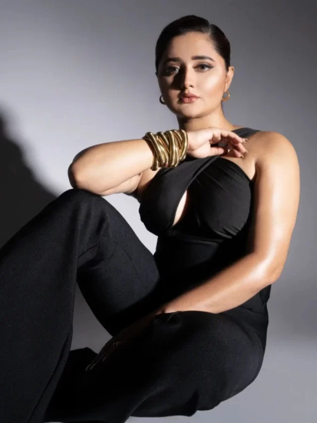 Rashmi Desai | Check the latest pictures of Rashmi Desai in a gorgeous Black dress