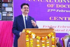 पुस्तकालय के बिना संभव नहीं है विश्वविद्यालय का अस्तित्व: प्रो. योगेश सिंह | डीयू कुलपति ने किया 26 वीं एग्जिबिशन ऑफ डॉक्टोरल रिसर्च प्रदर्शनी का उद्घाटन