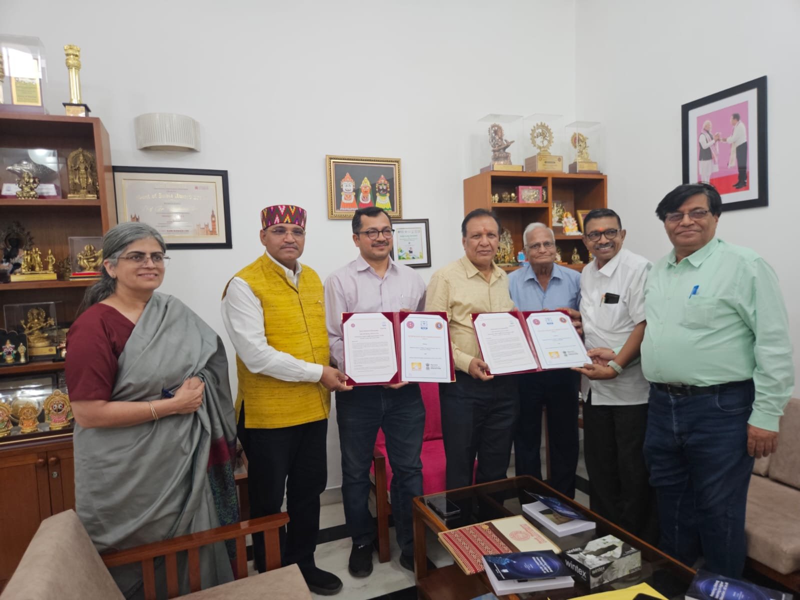 अंतर्राष्ट्रीय शैक्षणिक आदान-प्रदान के लिए आईएईए एवं भास्कराचार्य कॉलेज के बीच हुआ एमओयू