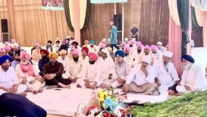 शुकराना कीर्तन समागम का आयोजन